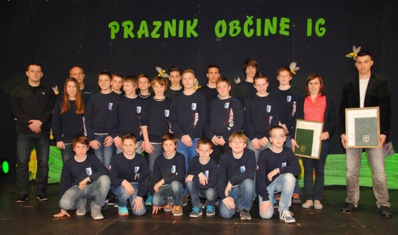 Dino Mujdžič športnik občine Ig